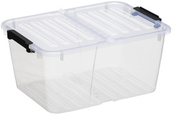 Boîte de rangement HOME BOX FLEX, avec couvercle