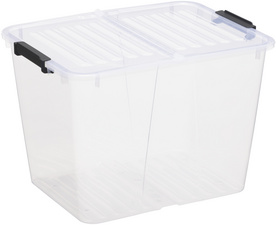 Boîte de rangement HOME BOX FLEX, avec couvercle