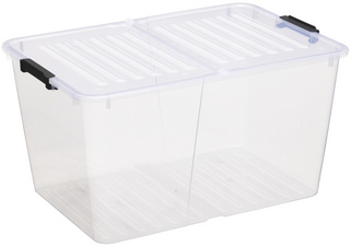 Boîte de rangement HOME BOX FLEX, avec couvercle