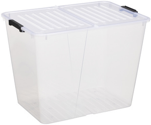 Boîte de rangement HOME BOX FLEX, avec couvercle