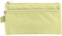 Schlamper-Etui, flach, pastellgelb