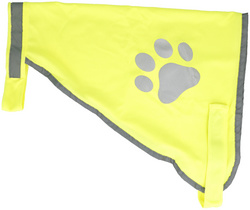 Hunde-Warnweste mit Pfoten-Print