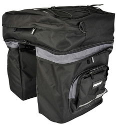 Fahrrad-Gepäckträgertasche 3-fach