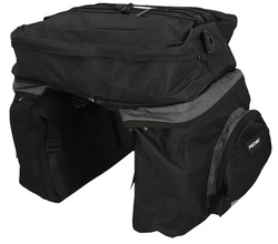 Fahrrad-Gepäckträgertasche 3-fach