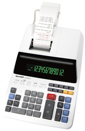 Calculatrice imprimante EL-2607 LG