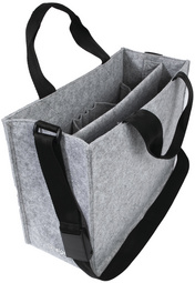 Business-Filztasche, hellgrau