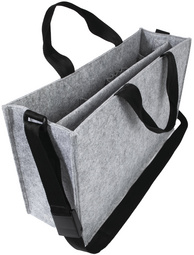 Business-Filztasche, hellgrau