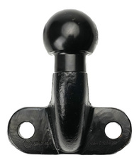 Anhängerkupplungskugel, schwarz