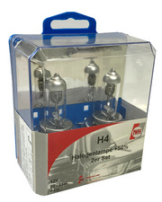 Coffret d'ampoules de rechange H4 pour voiture, 2 pièces