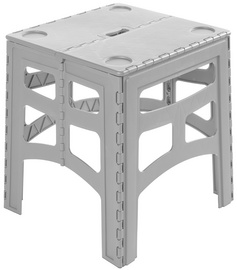 Table de camping pliante "timo", taille M, nordic-grey