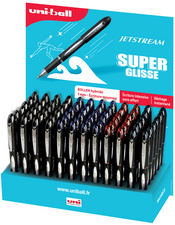 Stylo roller encre gel JETSTREAM SX210, présentoir de 72