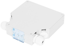 LWL Hutschienenadapter, Rückseite