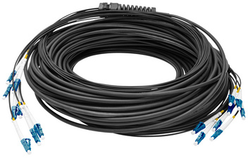 Câble fibre optique Universal Breakout préconfectionné