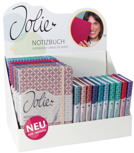 Notizbuch Jolie Flair, Display