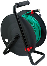 Netzwerk-Kabeltrommel mit 80 m Patchkabel