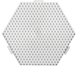 Motif : multi-plaque, hexagone