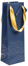 Weihnachts-Flaschentüte "Nuit bleutée"