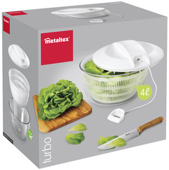 Salatschleuder Turbo, Verpackung