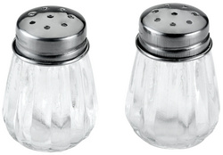 Salière et poivrière, set de 2