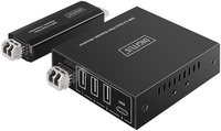 USB 3.2 Gen1 Extender, Glasfaserkabel, Rückseite