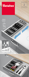 Besteck-Organizer Uni-Fit, Verpackung