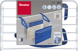 Séchoir à linge pour balcon/radiateur Bries, emballage