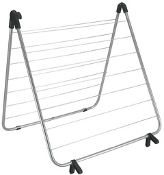 Séchoir à linge pour baignoire Nevis, argent