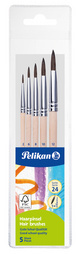 Pinsel Starter-Set Haarpinsel, 5-teilig