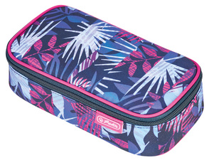 Schlamper-Etui be.bag beatBox "Indigo Flowers"