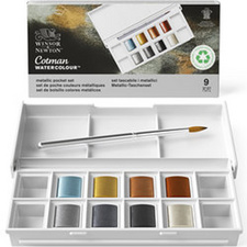   Aquarelle Fine Cotman - Set Pocket "Metallic"