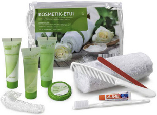 Kit cosmétique de voyage, 10 pièces