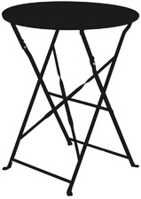 Table d'extérieur pliante EDEN, noir