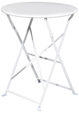 Table d'extérieur pliante EDEN, blanc
