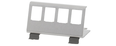  Hutschienenhalter für 4 Keystone Module