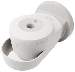   Distributeur de savon dur, blanc