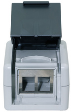 Outdoor Aufputzdose, offen