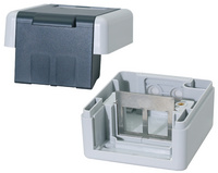 Outdoor Aufputzdose, offen