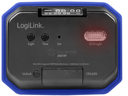 Elektronische Parkscheibe, Rückansicht