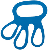 Handschuhspanner, blau