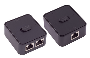 Commutateur réseau manuel, 3 ports, 1G, bidirectionnel