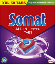 Spülmaschinentabs ALL IN 1 EXTRA, 58 Tabs