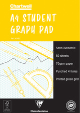  Millimeterpapier "STUDENT GRAPH PAD", DIN A4