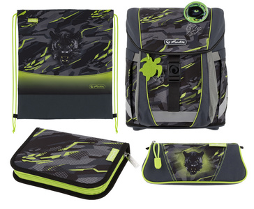 Schulranzen FiloActive Plus "Wild Panther" - inkl. Zubehör