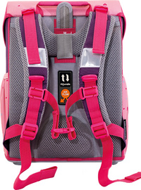 Schulranzen EFAlino Einhorn, Rückansicht