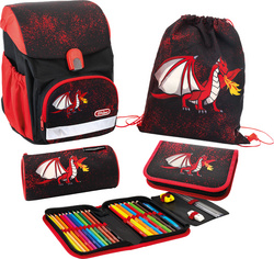 Kit cartable EFAlino Dragon, 4 pièces
