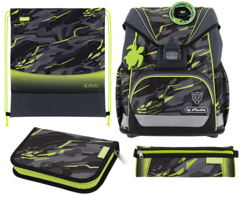 Schulranzen UltraLight Plus "Wild Panther", inkl. Zubehör