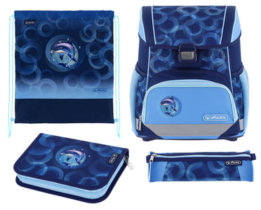 Cartable Loop Plus "Dolphin Ride" - incl. accessoires