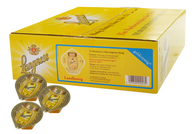   Langnese Miel crémeux, carton de 72
