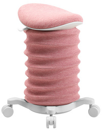  Sitzhocker "Sitness 4D Move", papyrusweiß / rosé