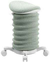  Sitzhocker "Sitness 4D Move", papyrusweiß / grün